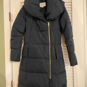 Cole Haan Women's Navy Puffer Jacket